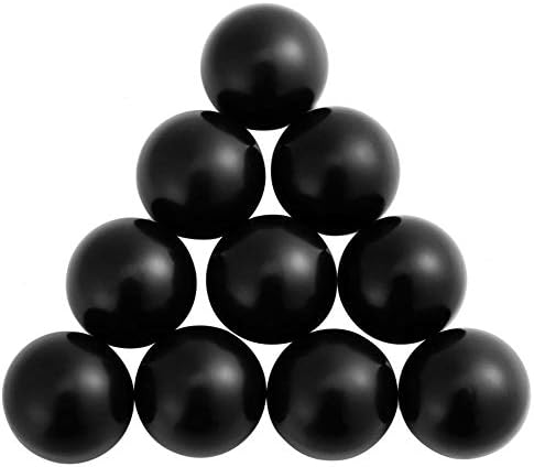 FTVOGUE Manopola a Sfera Rotonda in Bachelite Manopola a Sfera in Plastica 10Pcs Macchina per Trattore Universale per Tornio Manico in Plastica Nera/Rossa (AM6*20-Nero) - Honorern