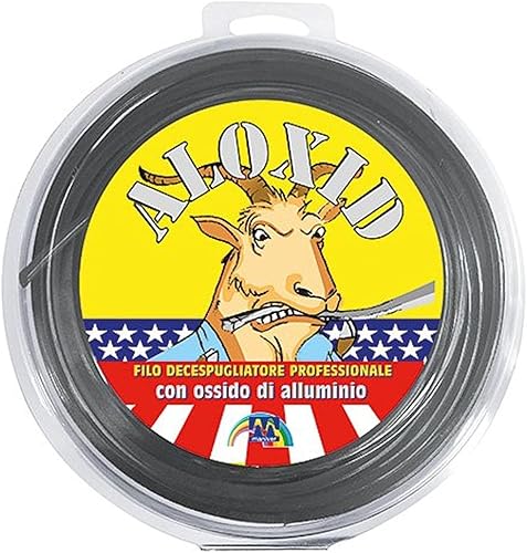 Maniver Filo per decespugliatore professionale Aloxid Tondo, diametro 2.4 x 90 mt - Honorern