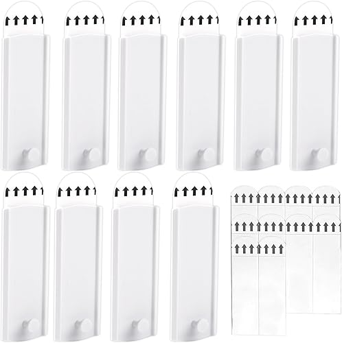 10 Pezzi Gancio per Cornici Universale Grande Appendi Quadri Senza Chiodi 10 Strisce Adesive Grandi Rimovibili Ganci per Appendere Quadri Senza Danni Ganci per Quadri senza Chiodi - Honorern