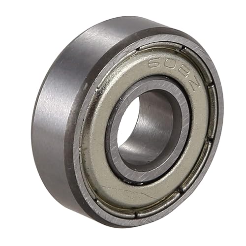 Uanratg 12 Pezzi 608Z 22 Mm X 8 Mm X 7 Mm Cuscinetto Rigido a Sfere Singola Riga - Honorern