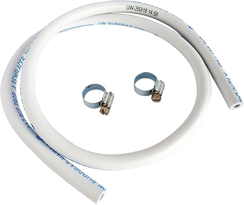 SOMATHERM FOR YOU B667-15 SOMATHERM for YOU-B667-15-Tubo Flessibile in Gomma Fascette Metri-Durata: 5 Anni-per l'alimentazione del Dispositivo alla Bottiglia di Butane/Propane, Grigio, 1,5 m - Honorern