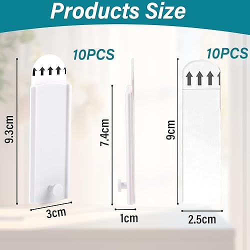 10 Pezzi Gancio per Cornici Universale Grande Appendi Quadri Senza Chiodi 10 Strisce Adesive Grandi Rimovibili Ganci per Appendere Quadri Senza Danni Ganci per Quadri senza Chiodi - Honorern