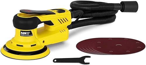 MSW Levigatrice Rotorbitale Professionale Palmare Elettrica MSW-ES-350 (350 W, Ø 150 mm, 10.000 giri/min) - Honorern