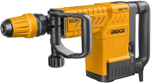 Martello 1500W scalpellatore demolitore - PDB15006 INGCO + 2 SCALPELLI - Honorern