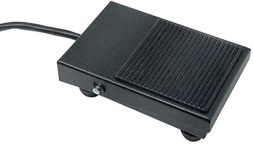 Pedale del Piede del Saldatore, Interruttore a Pedale del Piede del Metallo a Mano 2 Pin connettore Saldatura a Punti Torcia Tig per saldatrici TIG apparecchiature di Controllo della Piastra del pi - Honorern