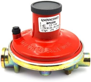 NOVACOMET - BP1803 REGOLATORE PER GAS GPL ø1/4'F-3/8'F 4Kg/H NUOVACOMET - COMAP - CMPBP1803.1820AC - Honorern