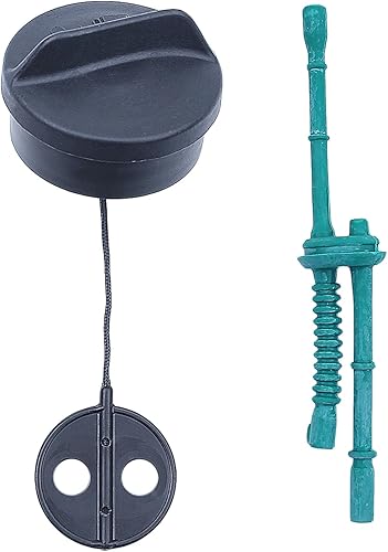 AUMEL Tappo serbatoio carburante con tubo olio per Stihl FS38 FS45 FS46 FS48 FS52 FS55 FS56 FS62 FS66 FS72 FS75 FS76 FS80 FS81 FS85 FS88 decespugliatore sostituisce 4128-350-05050505050505050 1 - Honorern