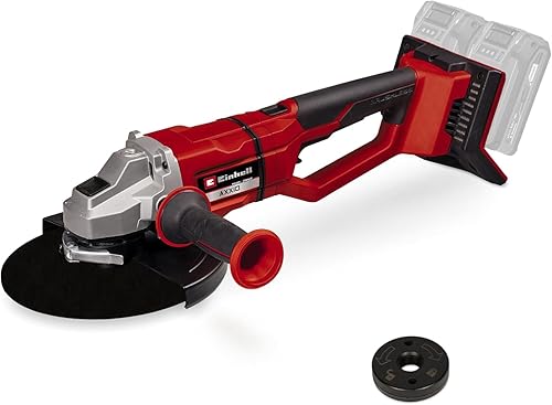 Einhell Smerigliatrice angolare a batteria AXXIO 36/230 Q Power X-Change (36 V, 230 mm diametro disco, 70 mm profondità taglio, Brushless, Quick-Fix-Nut, senza disco, senza batteria) - Honorern