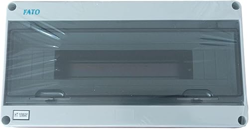 Centralino da Parete 18 moduli con porta trasparente - piccolo - Honorern