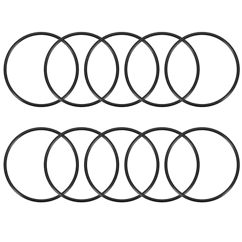 Guarnizione O-ring in gomma nitrile, diametro interno 80 mm, diametro esterno 87 mm, larghezza 3,5 mm, guarnizione rotonda 10 pezzi - Honorern