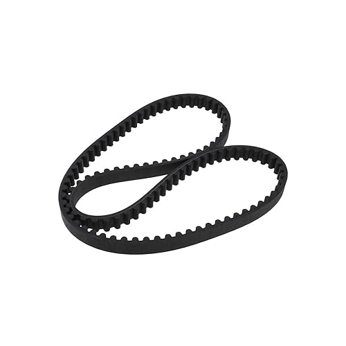 Cinghia di trasmissione Synchron HTD856-8M-12 compatibile con Stiga 105 Combi Deck 9585-0165-01 107 denti 8 mm Passo 12 mm Larghezza 856 mm Circonferenza Nero - Honorern