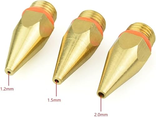 Set di chiavi per colla, 32 mm, in ottone, 3 misure, punta intercambiabile con chiave inglese, set di ricambio per fai da te e riparazione - Honorern