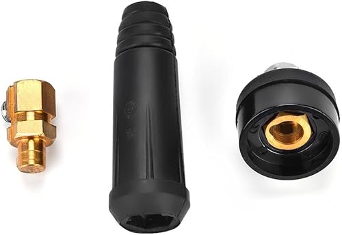 Serie DKJ Connettore Veloce del Cavo con Saldatrice a Stile Europeo Adattatore per Montaggio Rapido (DKJ10-25 Nero) - Honorern