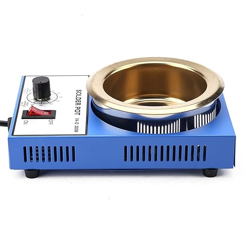 Mini Saldatore Elettrico 220V Stabilità Riscaldamento Dissaldatura Saldatura Pentola per Fusione Fusione (spina UE) (300w) - Honorern
