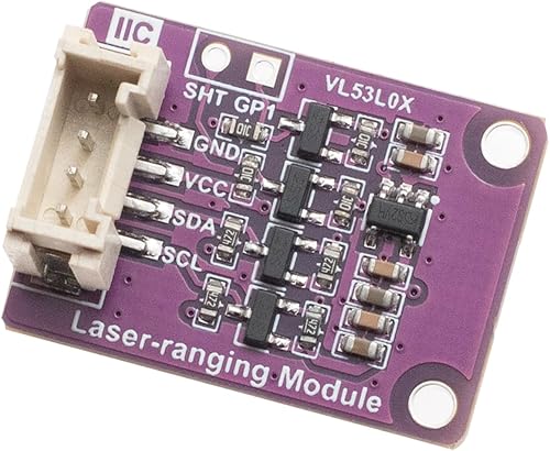 VL53L0X Laser Time-of-Flight Distance Sensor for Raspberry Pi Models Adui STM32 ToF Ranging Sensor I2C Interface 3.3V/5V Working Level Accurate Ranging Up to 2 m - Honorern