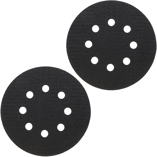 2 Pezzi 150mm 17 Fori Cuscinetto Di Interfaccia Morbido Disco Protettivo Adesivo Per Platorello Abrasivo Da 150mm 17 Fori Lucidatrice Pneumatica Ed Elettrica Autoaspirante - Honorern