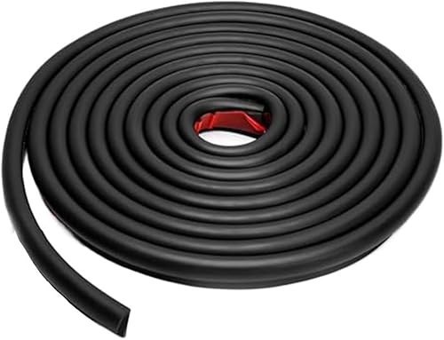 1 [C PVC RV grondaia pioggia, RV Guida di tenuta Striscia, 5M Car Rain Gutter 1/2 'Altezza Drip Rail PVC Rain Strip Tetto J-Shape Rain Gutter - Honorern