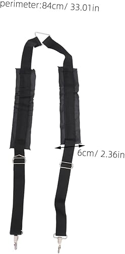 Cintura a Tracolla Imbottita per Soffiatore 25 e Decespugliatore a Zaino - Spallacci Regolabili per Comfort e Stabilità Durante Il Lavoro in Giardino - 2 Pezzi - Honorern