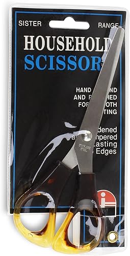 Sister Hand Ground e lucidato Forbici per Carta da Parati con Manici Bicolore in Acrilico, 25,4 cm - Honorern