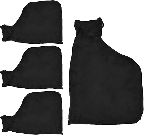 Da Taglio Angolato Raccolta Polvere | Sacchetto Aspirazione Levigatrice,Copertura Regolabile Universale per Collegamento a Smerigliatrice, Taglierina e Levigatrice Angolare Nero - Honorern