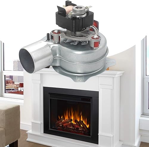 Ventilatore per camino, ventola per forno di riscaldamento, ventola per camino da 35 W, resistenza alle alte temperature e bassa rumorosità 220 V - Honorern