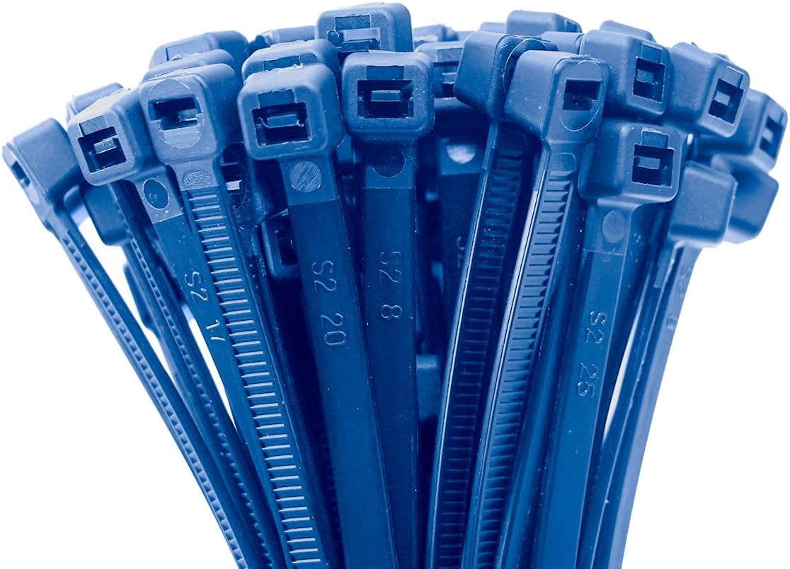 ERKO Fascette plastica beige/bambù 200 x 3,6 mm 100 pezzi breve, di cablaggio professionali, Resistente allatemperature, forte, Per il giardino, la casa, il garage, l'ufficio - Honorern