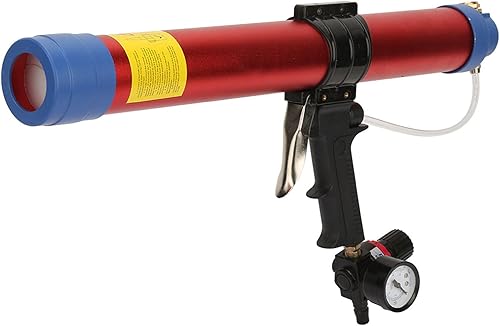Pistola ad aria compressa per colla morbida 600 ml Pistola per sigillante per colla di vetro pneumatica - Honorern