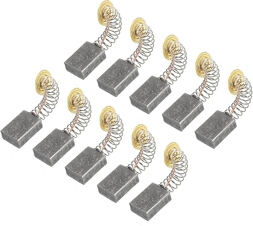 Carbonio Spazzole Spazzola Carbone Ricambio 16x12.5x6.5mm per Motori Elettrici Potenza Strumento Angolo Smerigliatrice Tavolo Ricambio Parte Riparazione, 10pz - Honorern