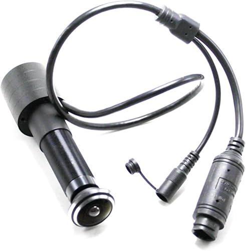 1080P HD Porta Spioncino IP Telecamera Grandangolare CCTV Network Mini POE P2P Audio - H.265 1.78mm Lens Telecamera di Sicurezza - Honorern