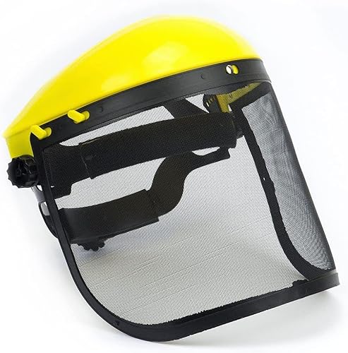 Visiera Protettiva, Visiera Decespugliatore, Maschera Protettiva Decespugliatore, (Rete Pieghevole) - Honorern
