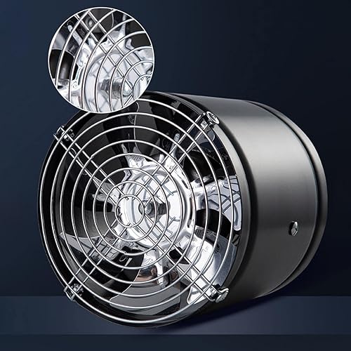 Ventilatore tubolare per industria, casa, 150 mm, 600 m³/h, alta qualità, per bagno, WC, cucina, serra, tenda, garage - Honorern