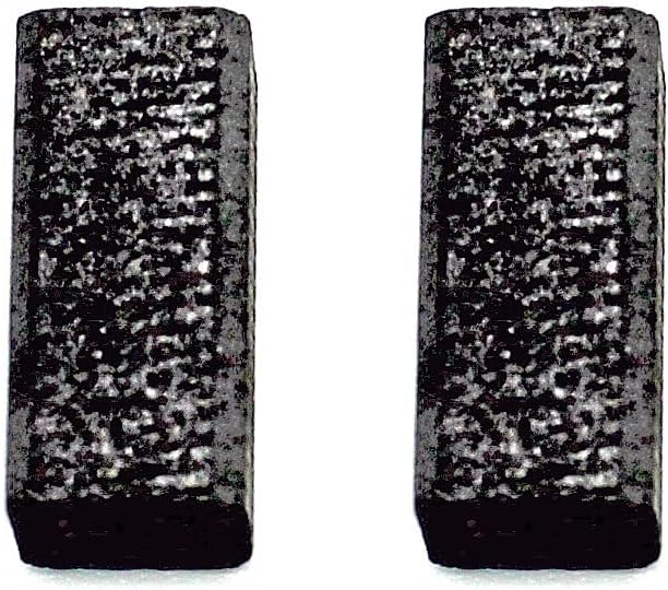 RC-130 Coppia di spazzole di carbone, 6 x 6 x 12,5 mm, per smerigliatrice Black & Decker DN10, P8301 anche per utensili elettrici Stayer - Honorern