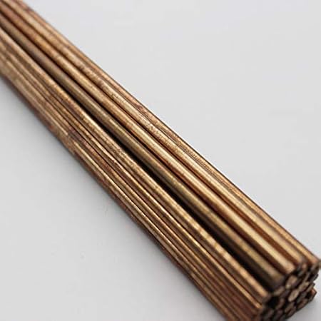 ZHaonan-Bacchette per Saldatura 10pcs ERCUusi-A Silicon Bronze TIG TIG Asta di Saldatura, 1,6 mm / 2mm / 2,5 mm / 3mm / 4mm, per Saldatura (Diameter : 2mm x 250mm 10pcs) - Honorern