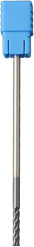 Fresa in carburo di tungsteno 3MM, 4 scanalature, gambo extra lungo 100mm, fresa CNC - Honorern