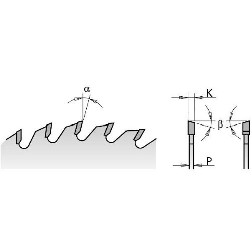 CMT 292.140.36H - Sierra circular para corte de precision 140x2.4x20 z=36 atb - Honorern