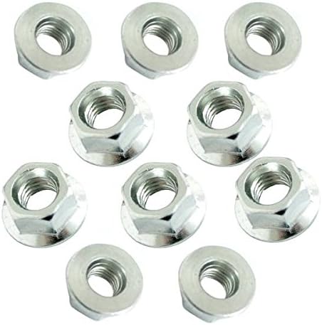 Dadi per viti di copertura laterale, adatti per motosega Husqvarna e Jonsered, 10 pezzi - Honorern