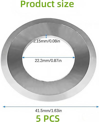 5 Pezzi Spelacavi Elettrici Lame di Ricambio, Pinza Spelafili Elettricista Lame di Ricambio, Spelacavi Lame di Ricambio per Cablaggio, Riciclaggio e Smantellamento - Honorern