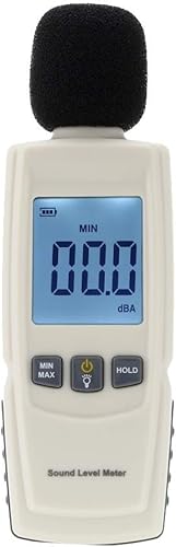 Fonometro Level Meter Digital Sound Noise Volume Strumento Decibel Tester 30-130dB Fonometri - Honorern