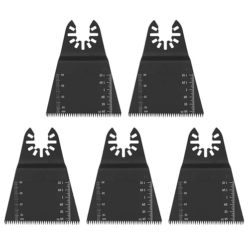 5pcs 65mm multi-funzione in acciaio al carbonio multi oscillante strumento multiuso lama per metallo legno plastica - Honorern