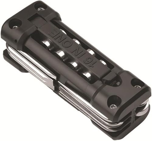 GLFLOW Set di attrezzi per riparazione moto tutto in uno, con chiavi, chiavi a bussola esagonali e cacciaviti per varie attività, colore: nero - Honorern