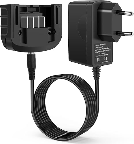 Caricatore rapido da 18 V/20 V, compatibile con Black & Decker, ASUNCELL per Black & Decker BL2018 BL2018-XJ BL1518 LBXR20-OPE LBXR20 LBX20 LBX4020 LB2X4020 LBXR2020-OPE BL1514 LBXR16 - Honorern