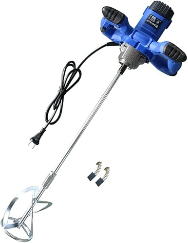 Miscelatore Elettrico 2600 W - Regolabile a 6 Velocità per Calcestruzzo, Mortaio, Vernice, Stucco di Cemento - Portatile Con Agitatore M14 - Honorern