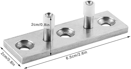 Guida del Pavimento Inferiore Della Porta Della Stalla Scorrevole Materiale Acciaio Inossidabile Guida pel Pavimento Della Doppia Ruota Della Porta Della Stalla per Porte In Legno Porte Scorrev - Honorern