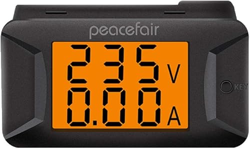 Misuratore di tensione e corrente AC Doppio display digitale 40~400V/100A Misuratore digitale ad alta precisione Voltmetro Amperometro - Honorern