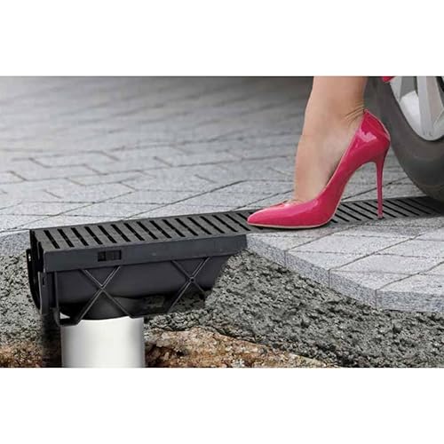 Canaletta modulare pedonabile A15 'Compact' in polipropilene copolimero - Honorern