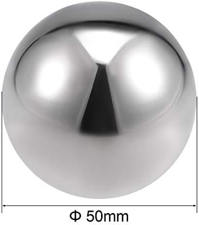 50 mm Dia 304 in acciaio inossidabile cavo, sfere per corrimano scale Newel Post 2 pezzi - Honorern