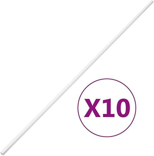 vidaXL Canalina per Cavi 30x15 mm 10 m in PVC - Honorern