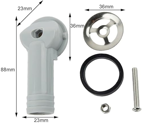 Parti di ricambio del lavandino della cucina, pezzi di ricambio del rubinetto di troppopieno dei rifiuti, materiale dell'ABS, tubo flessibile di troppo pieno - Honorern