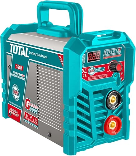 Saldatrice Inverter MMA 160A con Tecnologia IGBT, Display LED, Anti-Stick/Hot Start/Arc-Force, Saldatrice Elettrodo Professionale per Ferro, Alluminio, TIG, Ad Arco Portatile - Honorern