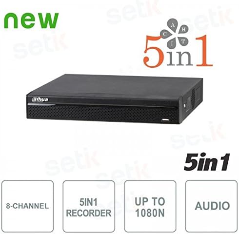 XVR4108HS DVR 8 Canali 5in1 HDCVI+AHD+TVI+ANALOGICO+IP 1080N Audio - Honorern